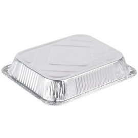 Durable Packaging Aluminum Steam Table Pans, Half-Size Medium, 2.19" Deep, 10.38 x 12.75, 100/Carton