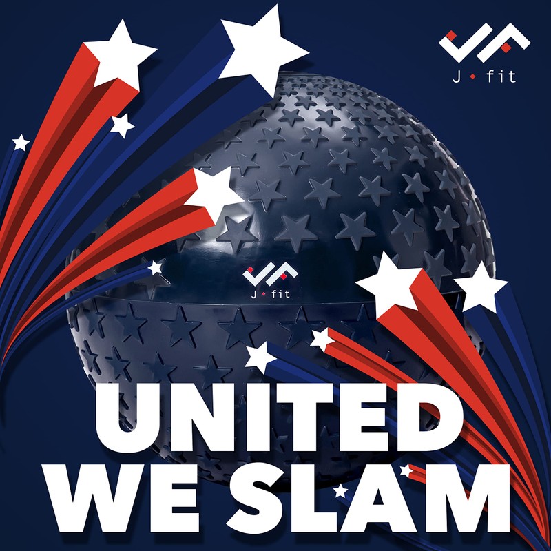 JFIT Slam Ball, Midnight Star, 20 LB