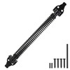 14" Gate Spring Self Closing, Heavy Duty Black Door Closer
