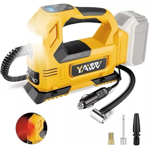 DEWALT Cordless Tire Air Compressor Dewalt 20V Max Battery 160PSI