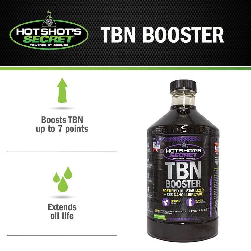 ‎Hot Shot's Secret TBN Booster Oil Additive, 64 fl oz