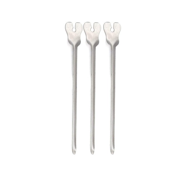OdontoMed2011® 3 PCS GROOVED Director with Probe TIP and Tongue