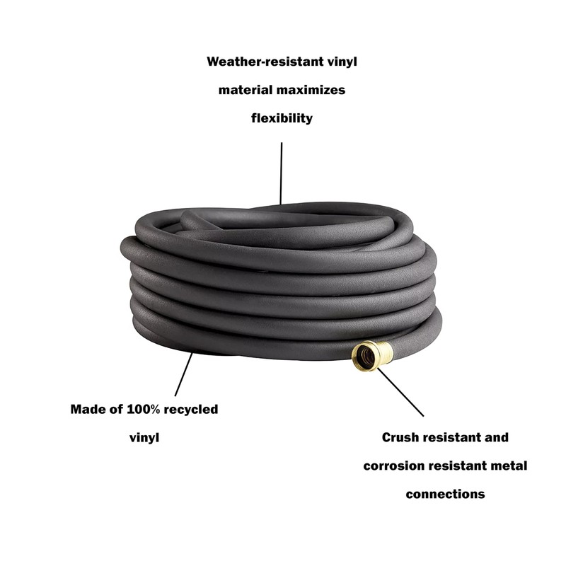 Gilmour 5/8" x 50' Round Weeper Soaker Hose for Garden