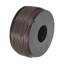 MECCANIXITY 20AWG Wire 20 Gauge Stranded Wire PVC Hookup Wire 30M/100ft Brown, Electrical Wire UL1007 Spool Tinned Copper Wire for Internal Connecting Wire, Marine