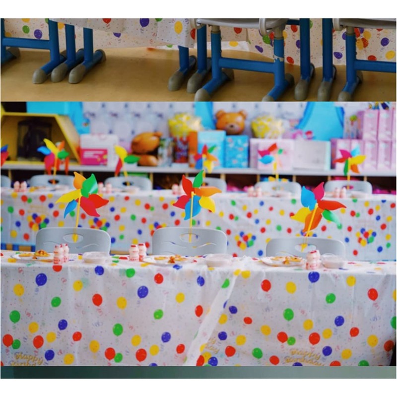 flyorigin Table Cover Tablecloth, Ideal for Birthday Parties, Carnival, Baby