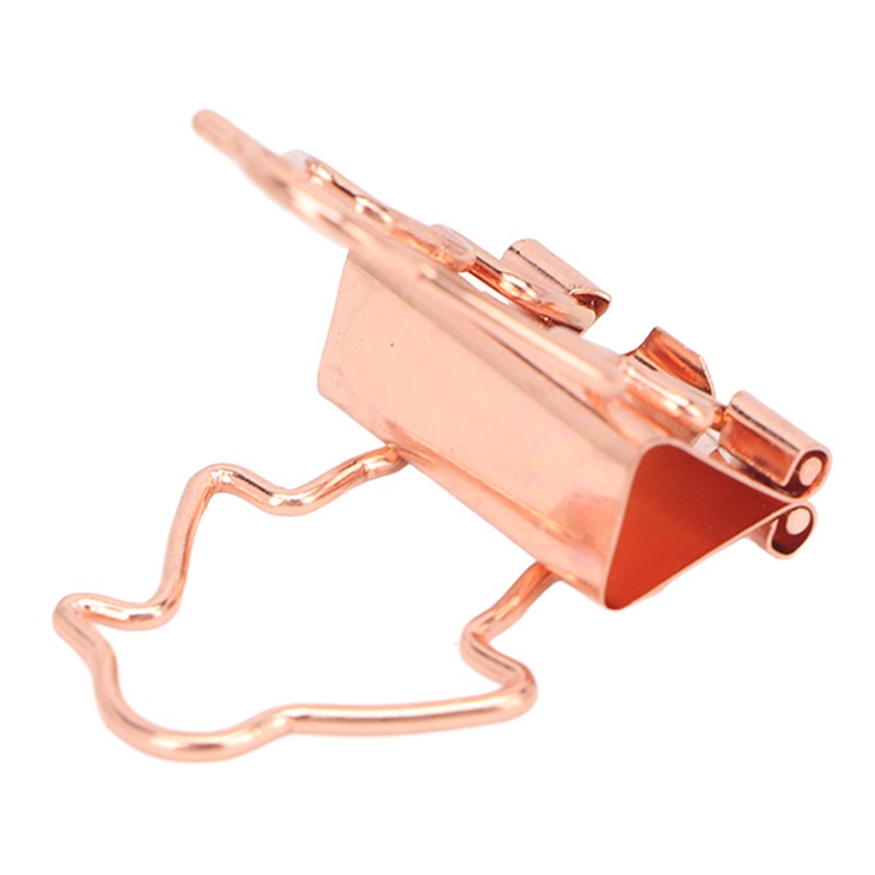 100Pcs Binder Clips Hollow Penguin Shape Sturdy Metal Small Binder
