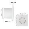 EUROPLAST Diameter 125mm Bathroom Extractor Fan with Timer - 5