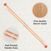 KnitPro Basix Beech Single Pointed Needles 12" (30cm) | 5.00mm