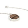 NaturSchatulle Necklace with Pendant Wood Engraving Necklace Wooden Pendant Locket