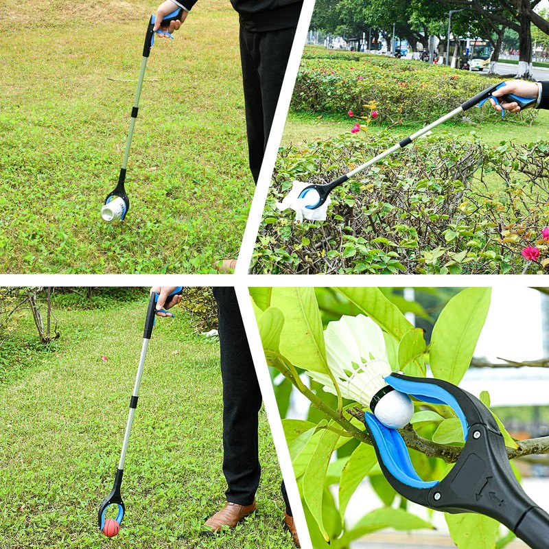 2-Pack Grabber Reacher Tool,32 Inch Foldable Reacher Grabber Pickup Tool