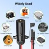 7 Way Trailer Plug to 2 Pin SAE Power Supply,7