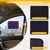 XCBYT Square Car Window Shades for Side & Windshield -