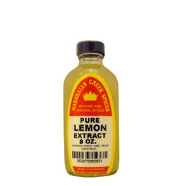 Marshall’s Creek Spices Lemon Extract Packed In Large Jars, 8 Ounce