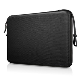 Fintie 15-16 inch Hard Laptop Sleeve Case for MacBook Air 15-in. M4 2025/M3/M2/M1, MacBook Pro 16-in. M4/M3/M2/M1 Pro Max, Shockproof EVA Carrying Bag, Black
