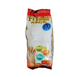 Kachiboshi WH-400 Fitted Inner White 10 Pairs L