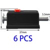 6 PCS Button Spring Loaded Automatic Door Latches