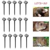 RELIGHTABLE LOT2~24 Solar Powered Ultrasonic Sonic Mouse Mole Pest Rodent