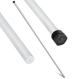 Tandefio 1 Pcs Aluminum Zinc Water Heater Anode Rod 29'' 3/4'' NPT Hot Water Tank Anode Rod Replacement Compatible with Rheem, A. O. Smith, Reliance, Giant, Corrosion Protect Reduce Rotten Egg Smell