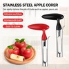 Zfegto Apple Core Remover Apple Corer Tool, 304 Stainless Steel,