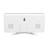 LED Digital Alarm Clock USB Charging Mirror Clock with 4