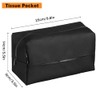 Hook and Loop Backseat Car Organizer, Back Seat Storage Bag