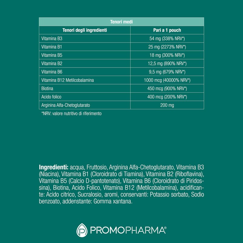 B-Complex - Complesso di Vitamine B Pronto da Bere per
