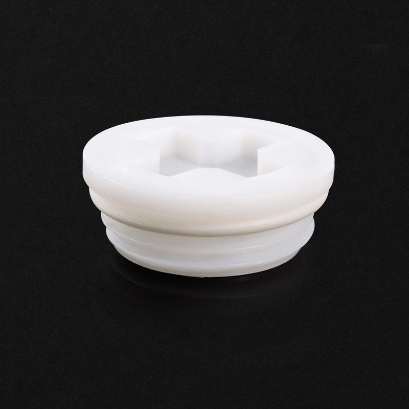 QWORK 2" Bung Cap, 4 PCS Poly Buttress Drum Bung
