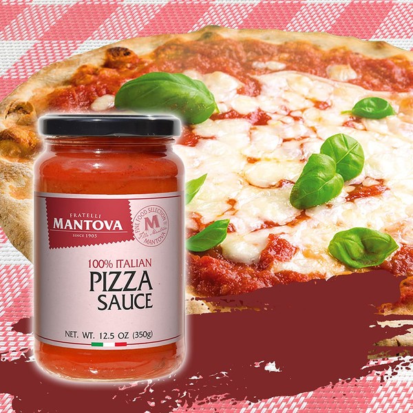 Pizza Sauce, Product of Italy (Pack of 2) 12.5 oz