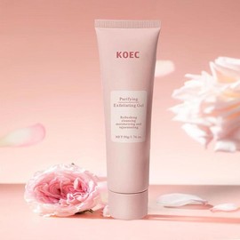 KOEC Facial Purifying and Exfoliating Gel - Gentle Exfoliating Gel for Face Facial, Reduces Blemishes, Moisturizes Skincare, Hydrating & Radiant Skin women self care package Moisturizer Rejuvenating Comfort Moisture women self care package Hydrate Moistu