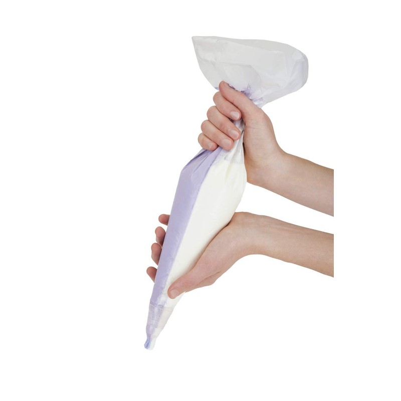 Metaltex Double Icing Decorating Bags with 2 Dual Nozzles, Set