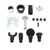 Muscle Massage Gun Replaceable Heads Aluminium Alloy 4 Different Heads