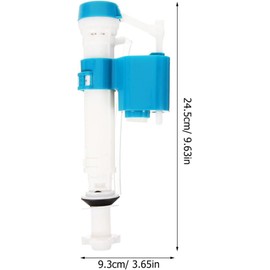 Artibetter Kit De Reparación Válvula De Flotador Para Inodoro Con Filtro Integrado Válvula De Llenado Ajustable Para Control De Agua En Tanques De Inodoro Fácil Instalación Y Compatibilidad Amplia