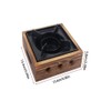 Zaoalife Alcohol Camping Stove, Portable Aluminum Alloy Square Commercial Solid