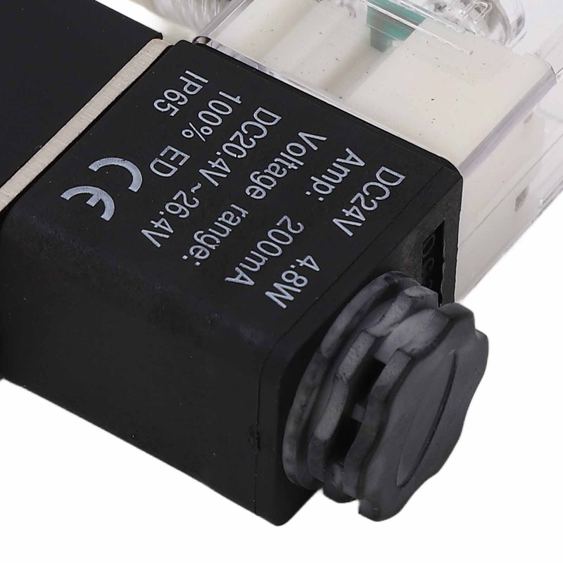4V210‑08 Electric Solenoid Valve Normal 2 Position 5 Ways Air