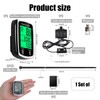 Bike Computer, Universal 19 Functions IP54 Waterproof Bicycle Speedometer Odometer,