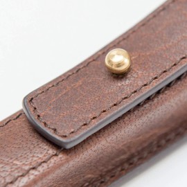 CAPTAIN FAWCETT Handcrafted Leather Case for Mach 3 Razor, Clear, Estandar