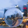 80mm Transparent Sphere K9 High Purity Photography Crystal Lens Ball
