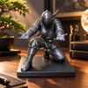 3D Printed Ninja Pen Holder for Desk Organization – Creative