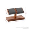 Oirlv SM21502 Wooden Watch Stand, For 2 Pieces, Display, Storage,