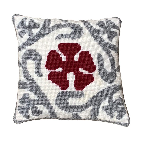 Delicatela Eixample 40x40cm Embroidery Kit for Pillows Printed Canvas with