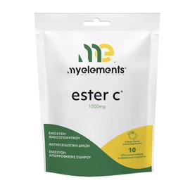 My Elements Ester-C 1000mg Orange Flavor 10 Eff. Tabs