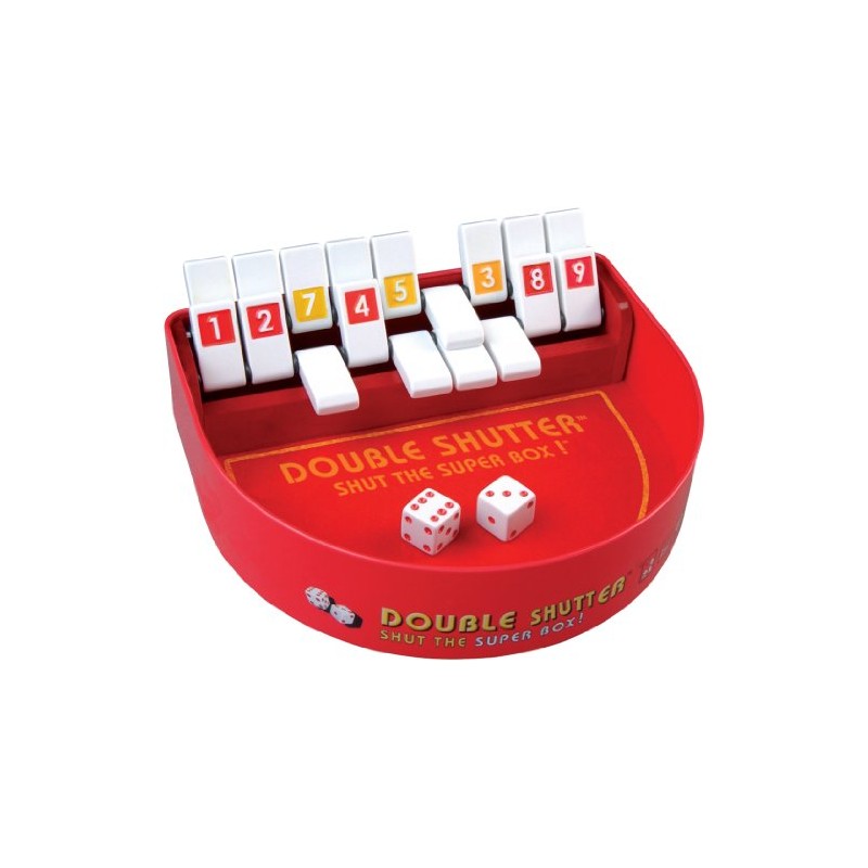 Double Shutter Shut The Box Dice Game, Fun Math and