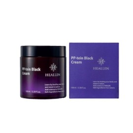 Aesthetic Healen Pipitane Black Cream 100ml Nutrition Cream Skin Barrier Regeneration Elasticity High Density Wrinkle Improvement Whitening Effect / 에스테틱 힐렌 피피테인 블랙 크림 100ml 영양크림 피부장벽 재생 탄력고밀도 주름개선 미백효과