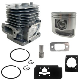 Cylinder Piston Kit Compatible with Echo PB-8010H PB-8010T PB-9010H PB-9010T Shindaiwa EB810 EB810RT EB910 EB910RT Backpack Blower, Cylinder Kit Replaces P100006300 P100012460 P100008020 P100008021