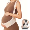 Maternity Belly Band with Back Support – Over-the-Shoulder Pregnancy Support