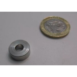 Basic Stainless Steel Spacer, No 10 Screw, .500" OD x .192" ID x .187" Length, 5 pcs