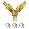 bociloy 3 Way Shut Off Ball Valve 3/8" (11.5mm) Hose