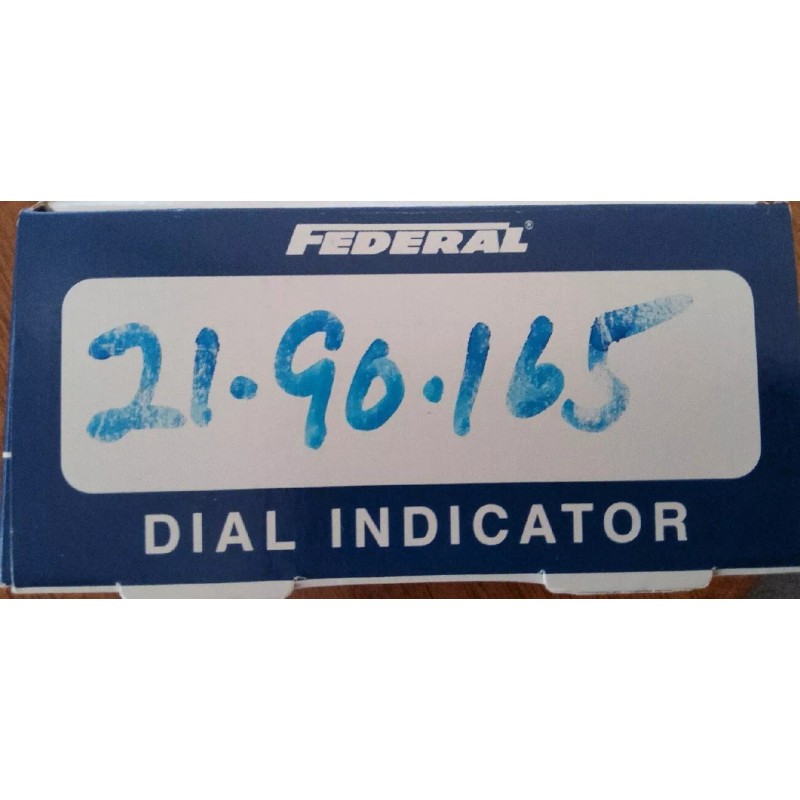 Federal Dial Indicator 21-90-165