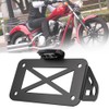 KACEPAR Motorcycle Side Mount LED Tail Light License Plate Holder