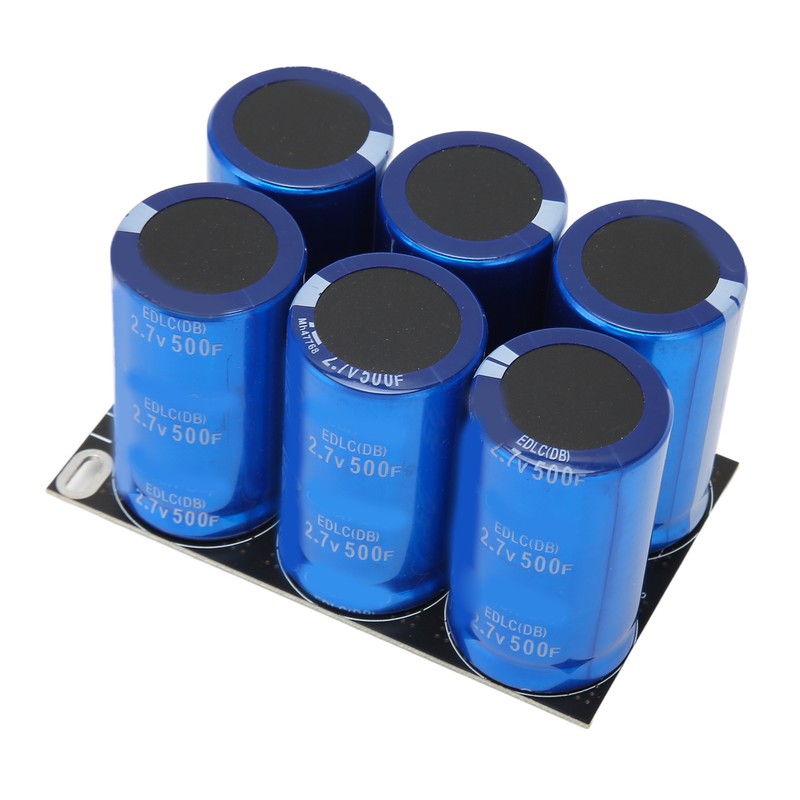 16V 83F Total Capacitor High Current Discharge 6Pcs 2.7V 500F